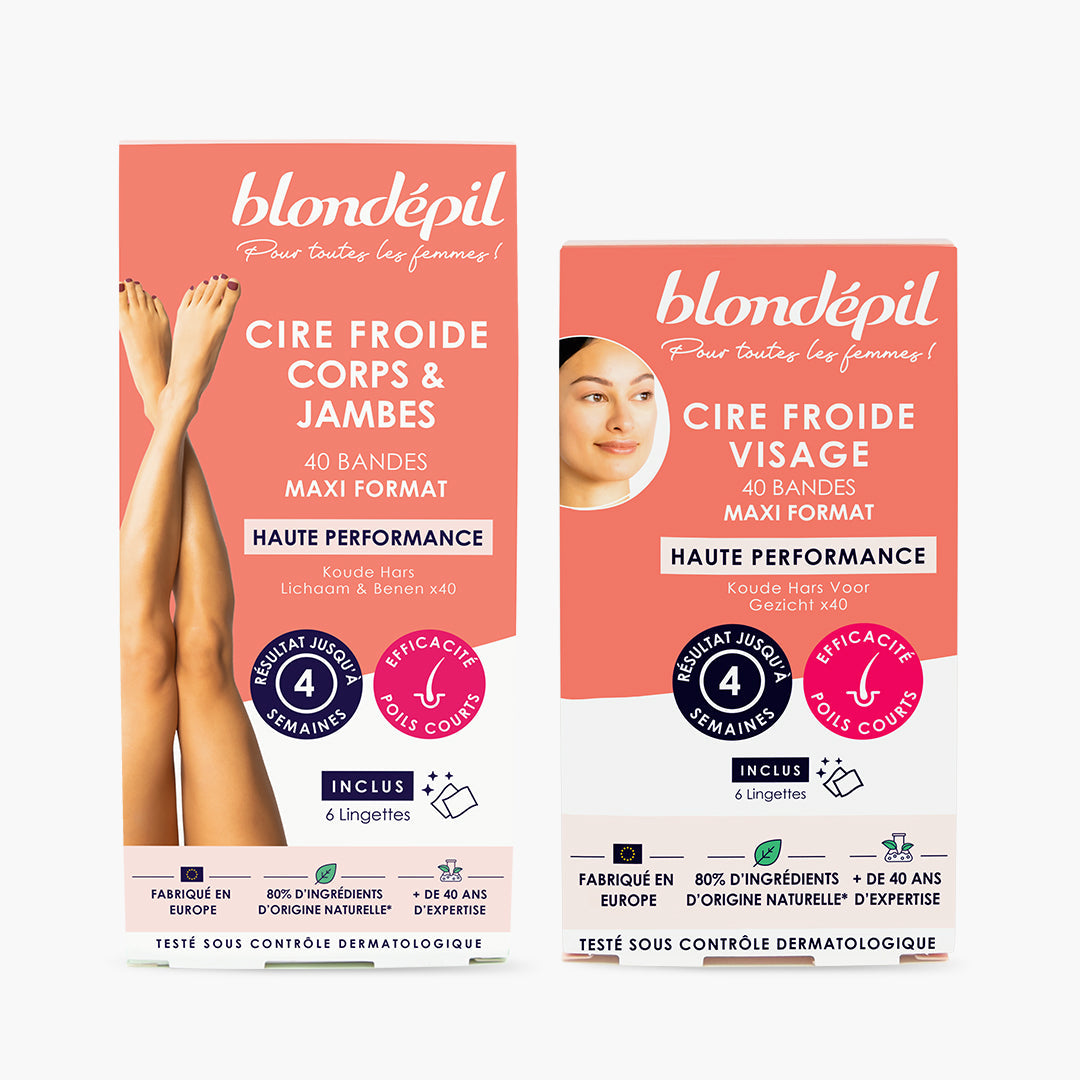 Lot de 2 Cires VISAGE & CORPS haute performance