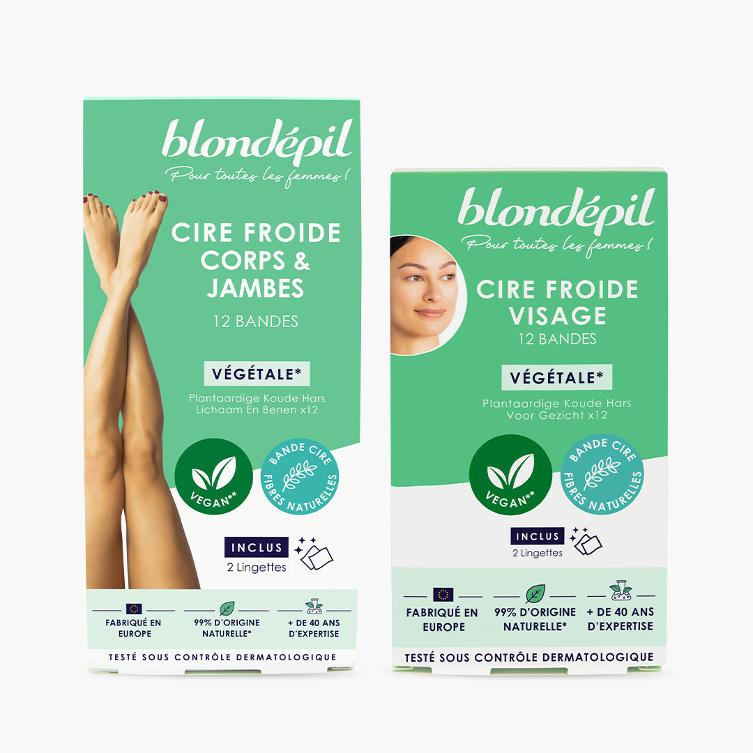 Lot de 2 Cires Végétales CORPS ET VISAGE