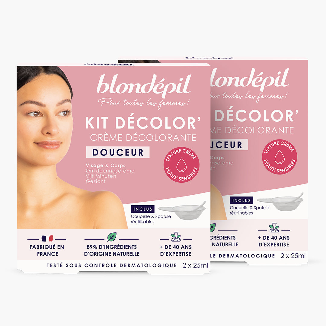 Lot de 2 Crèmes décolorantes Douceur