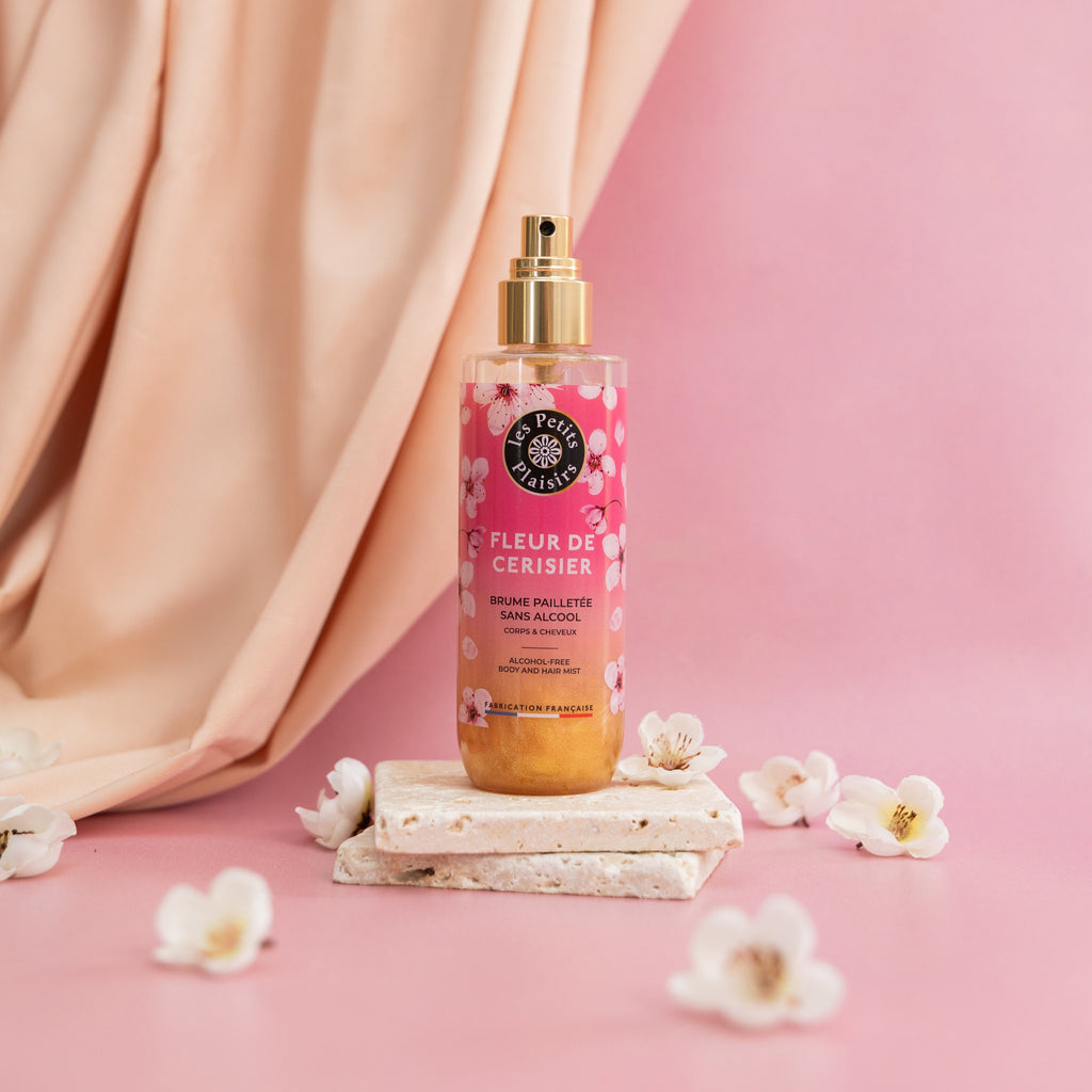 Brume Pailletée Fleur de Cerisier