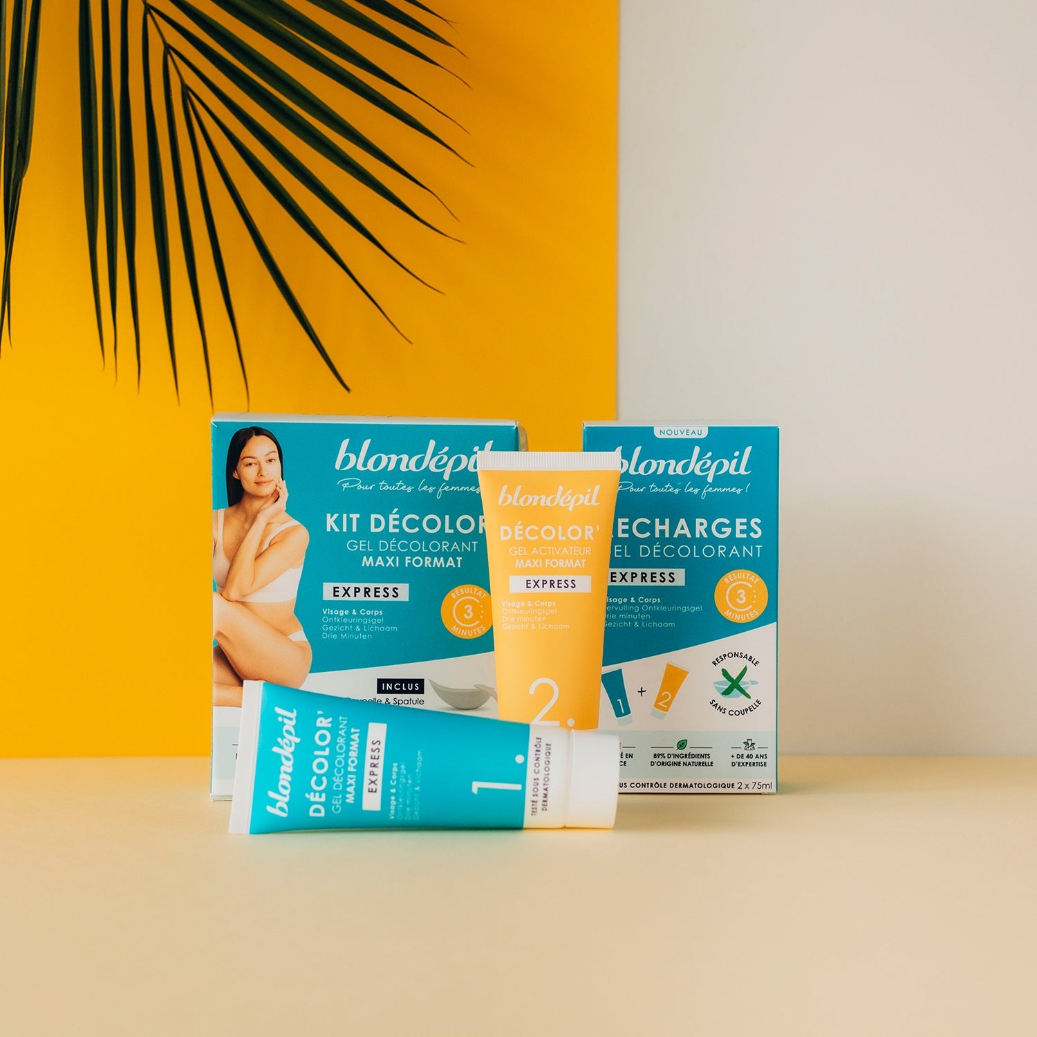Lot décolorant express maxi + 2 recharges express