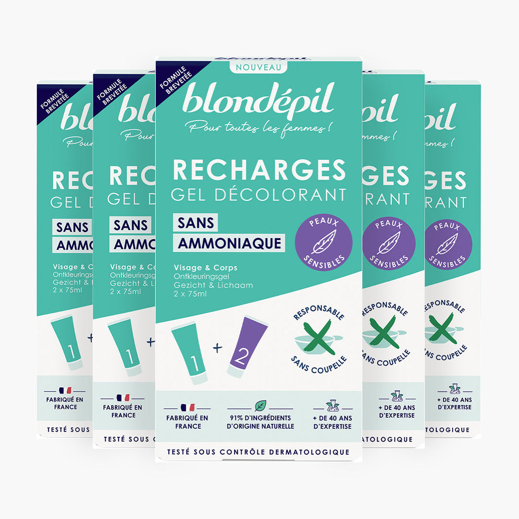 Lot de 5 Recharges Décolor sans Ammoniaque