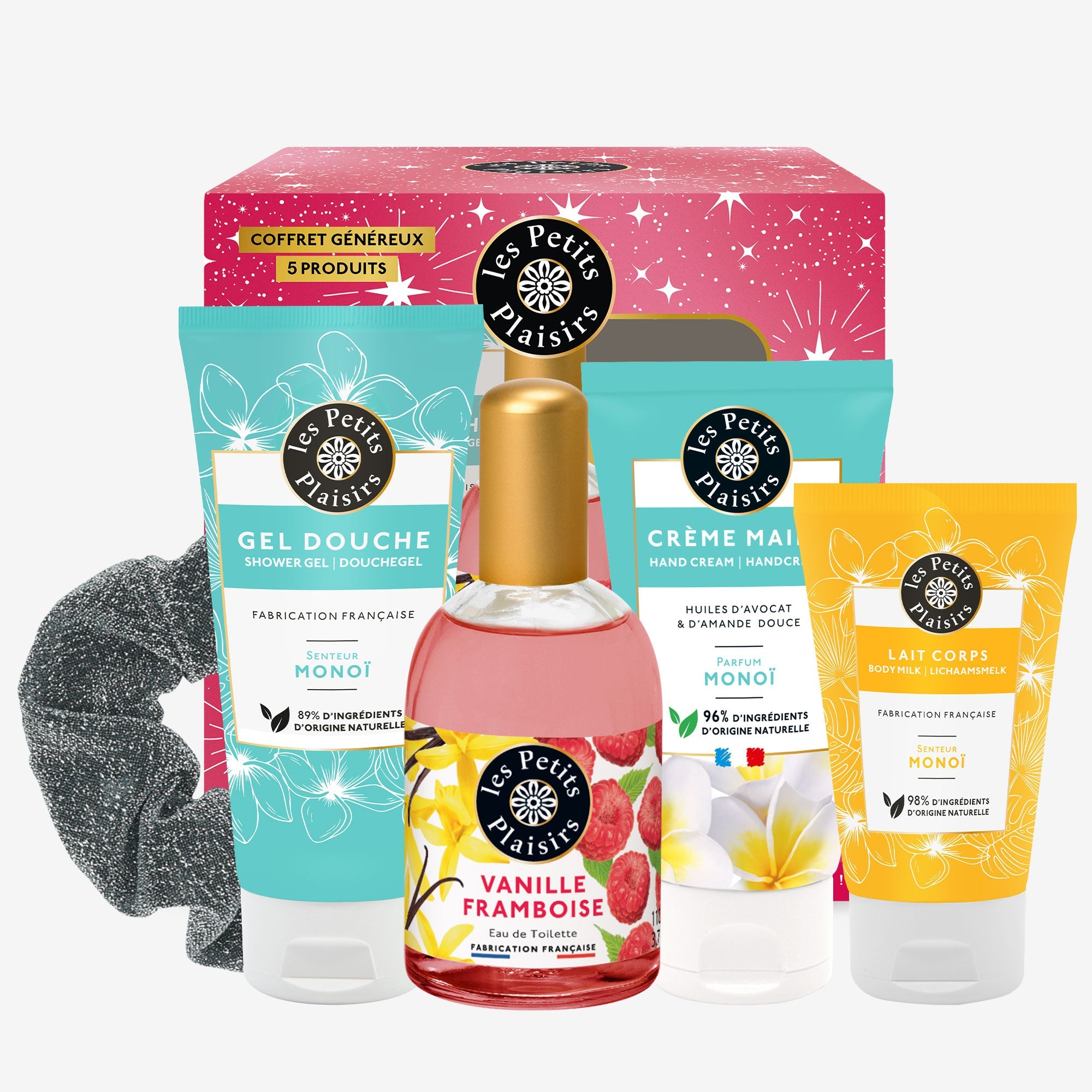 Coffret Nuit étoilée Vanille Framboise