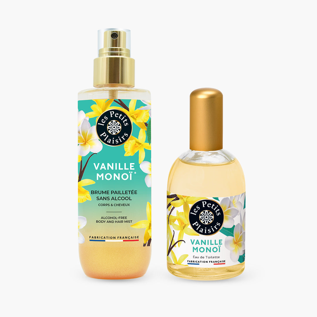 Duo brume et eau de toilette Vanille Monoï