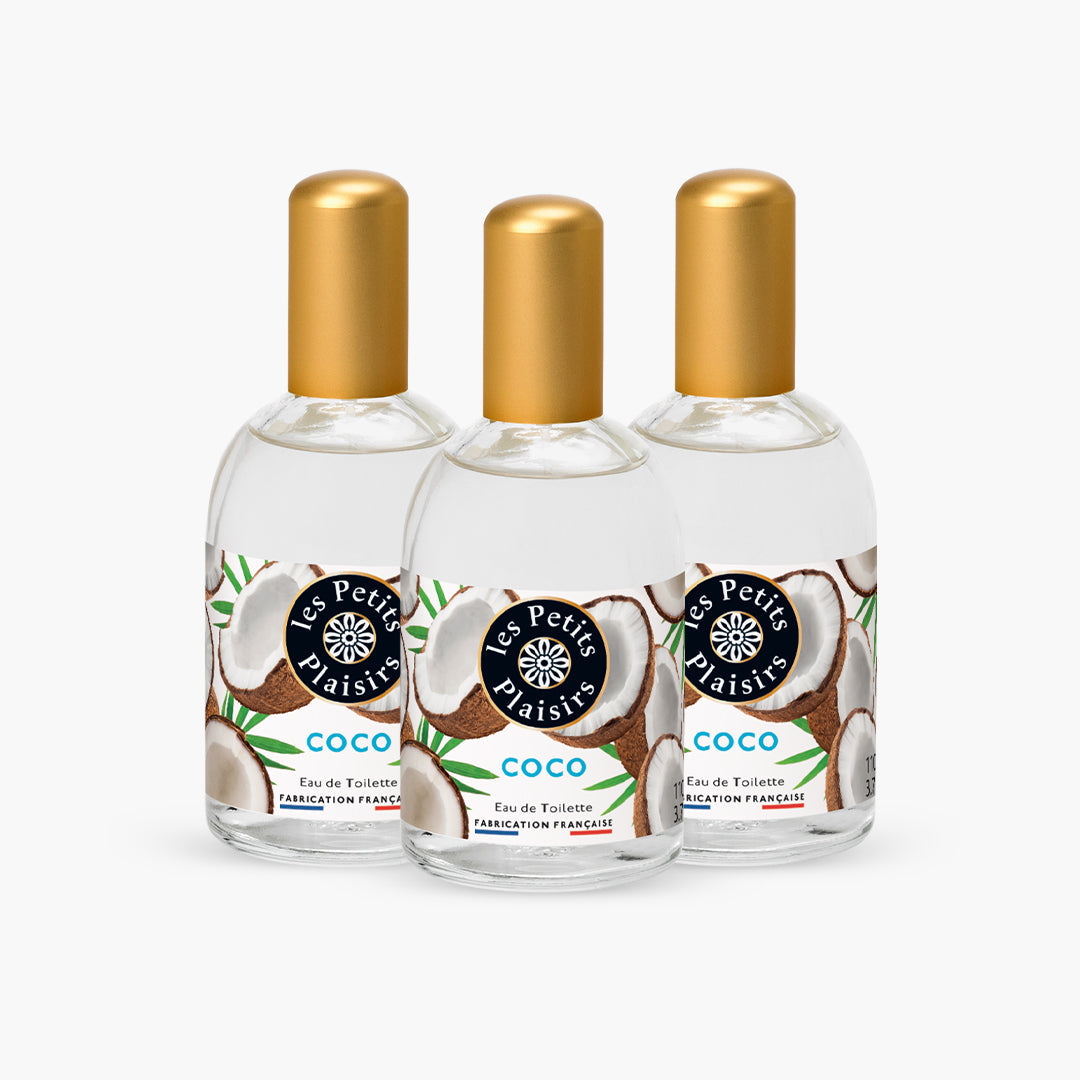 Lot 3 Eaux de toilette Coco