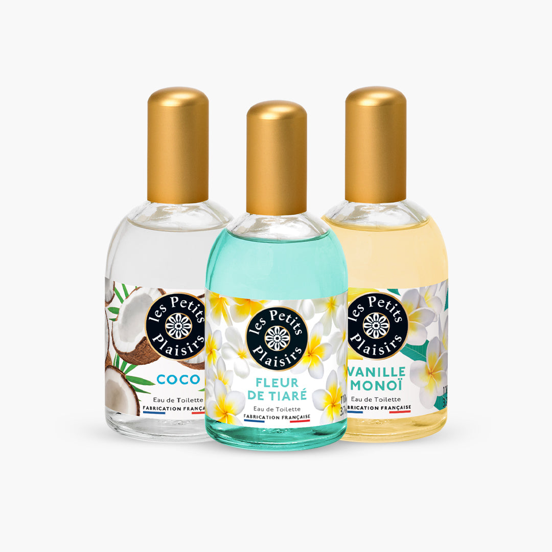 Lot 3 Eaux de toilette solaires