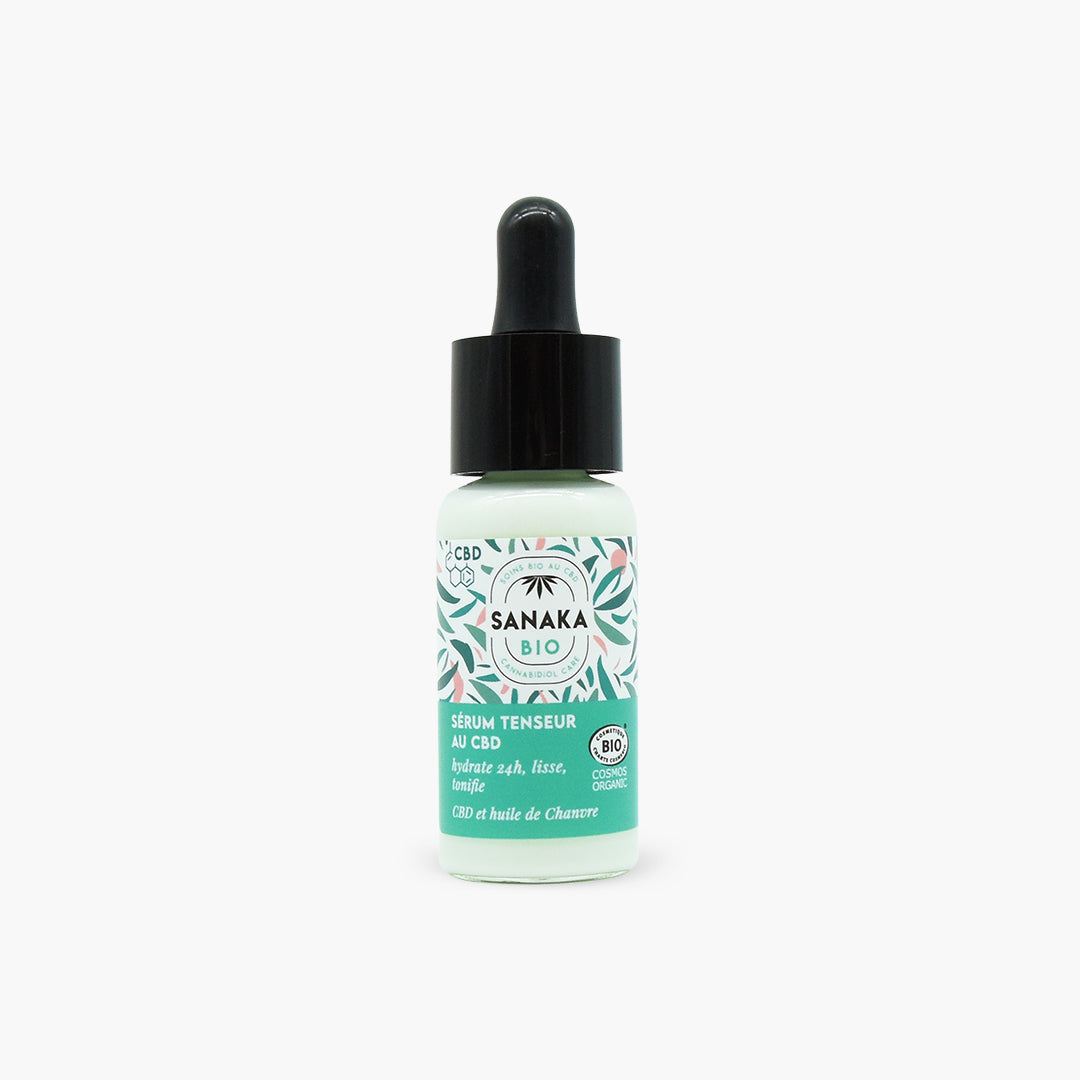 Sérum tenseur au CBD