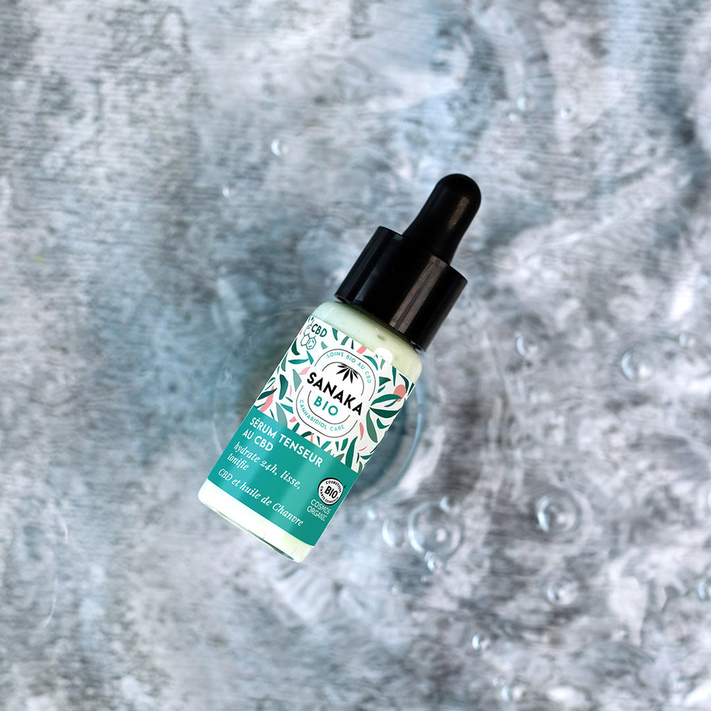Sérum tenseur au CBD